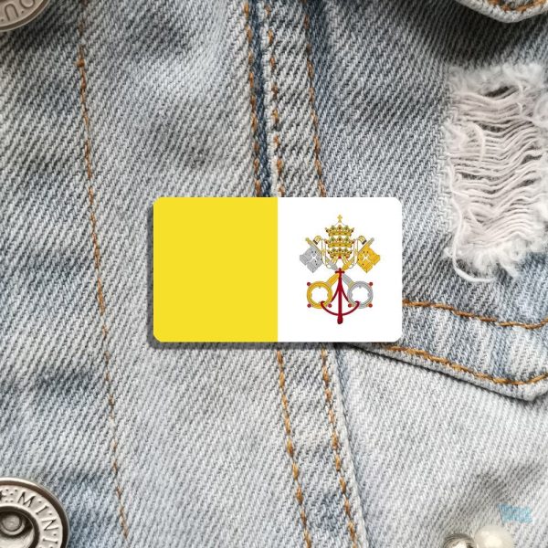 Accessoire drapeau Vatican pour un style unique et symbolique