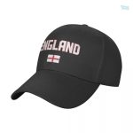 Casquette avec drapeau de l'Angleterre en design moderne