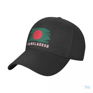 Casquette avec drapeau du Bangladesh