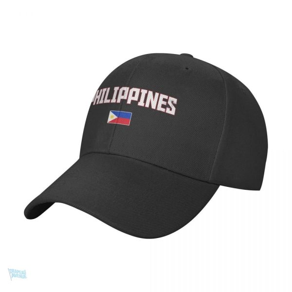 Casquette aux couleurs du drapeau des Philippines