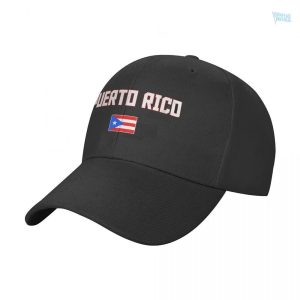 Casquette drapeau Porto Rico avec design emblématique