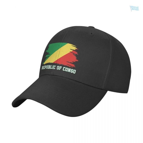 Casquette drapeau République du Congo pour un style unique