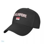 Casquette drapeau Singapour, accessoire stylé et patriotique