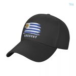 Casquette avec drapeau de l'Uruguay