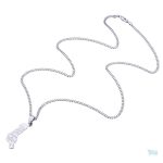Accessoire élégant inspiré des Comores en couleur argent