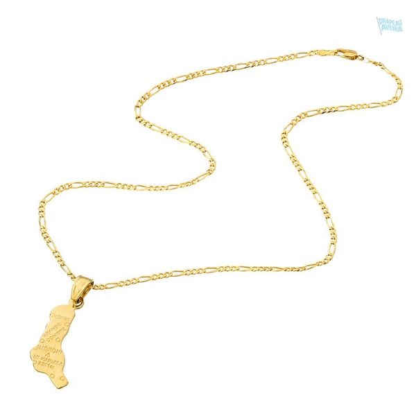 Accessoire élégant avec motif de la carte des Comores