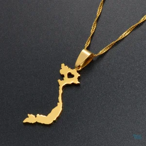 Collier or inspiré du Vietnam, symbole national