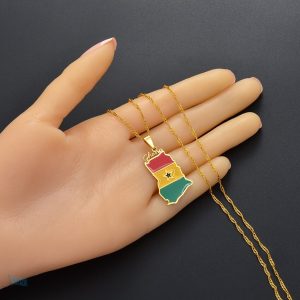 Accessoire mode inspiré du drapeau ghanéen, idéal pour tous