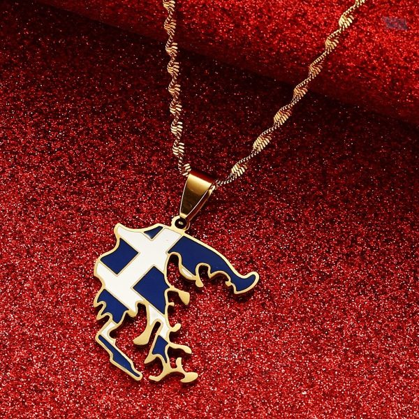 Accessoire élégant avec motif du drapeau grec