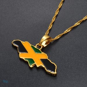 Accessoire représentant le drapeau de la Jamaïque