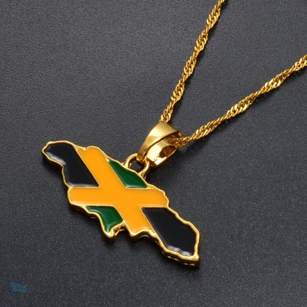Accessoire représentant le drapeau de la Jamaïque
