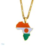Collier drapeau du Niger
