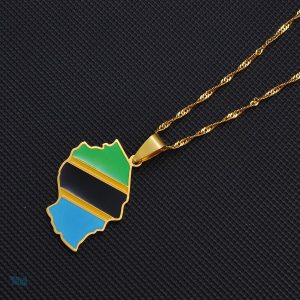 Accessoire représentant le drapeau de la Tanzanie