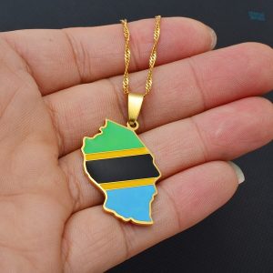 Bijou inspiré par les couleurs nationales de la Tanzanie
