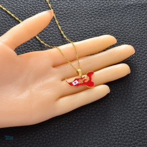 Accessoire tendance aux couleurs du drapeau Tonga