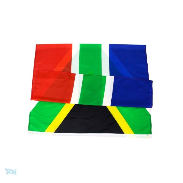 Drapeau Afrique du Sud, parfait pour décoration ou événements