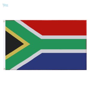 Drapeau Afrique du Sud en polyester résistant