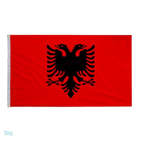 Drapeau extérieur de l'Albanie, symbole national