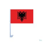 Drapeau Albanie pour voiture, symbole national élégant