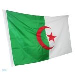 Drapeau national algérien pour décoration extérieure