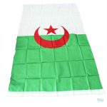 Drapeau Algérie, accessoire pour événements en plein air