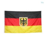 Drapeau Allemagne avec aigle emblématique