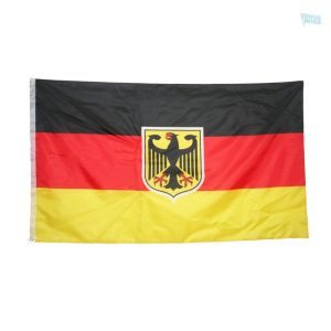 Drapeau Allemagne avec aigle emblématique