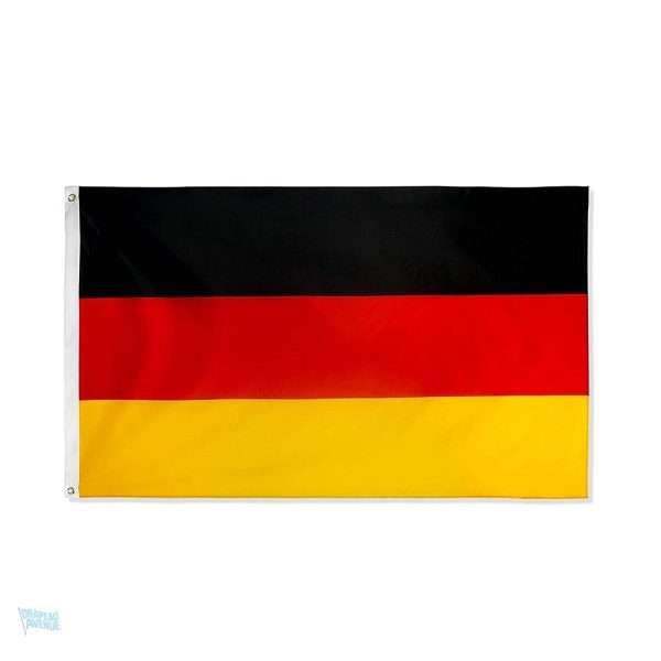 Drapeau extérieur Allemagne, vibrant et durable pour tous événements