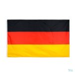 Drapeau Allemagne avec fourreau pour affichage extérieur