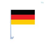 Drapeau Allemagne pour voiture, accessoire de soutien sportif