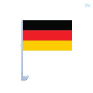 Drapeau Allemagne pour voiture, accessoire de soutien sportif