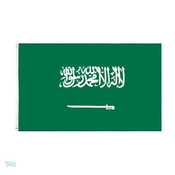 Drapeau Arabie Saoudite 60 x 90 cm en polyester