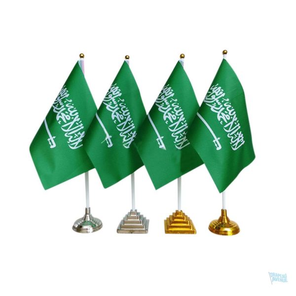 Drapeau de table d'Arabie Saoudite, symbole national