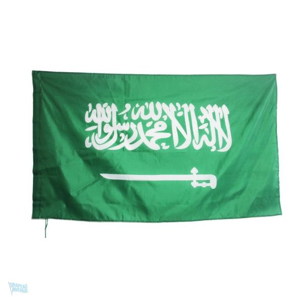 Drapeau extérieur Arabie Saoudite pour décoration et événements