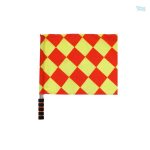 Drapeau arbitre de touche pour signalisation sportive