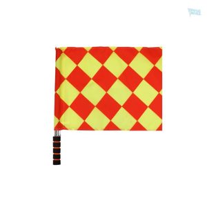 Drapeau arbitre de touche pour signalisation sportive