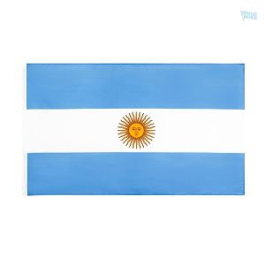 Drapeau Argentine fourreau pour décoration ou événements sportifs