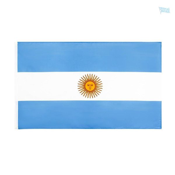 Drapeau Argentine fourreau pour décoration ou événements sportifs