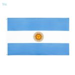 Drapeau géant de l'Argentine en tissu résistant