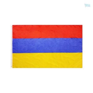 Drapeau extérieur de l'Arménie en tissu résistant