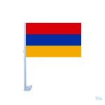 Drapeau Arménie pour voiture, symbole national en tissu