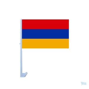 Drapeau Arménie pour voiture, symbole national en tissu