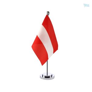 Drapeau de table Autriche, symbole national pour décoration