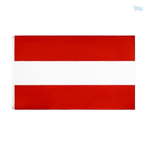 Drapeau géant Autriche en tissu résistant