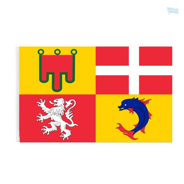 Drapeau de la région Auvergne-Rhône-Alpes