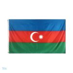 Drapeau Azerbaïdjan 60 x 90 cm en polyester