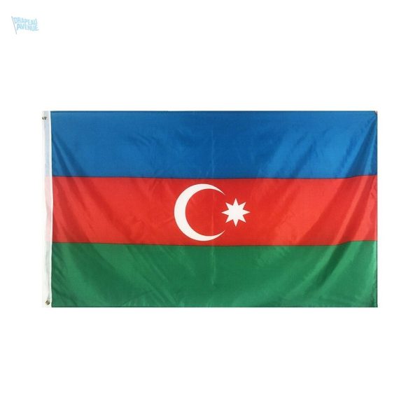 Drapeau géant de l'Azerbaïdjan