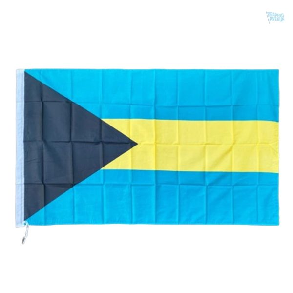 Drapeau des Bahamas 120 x 180 cm en tissu coloré