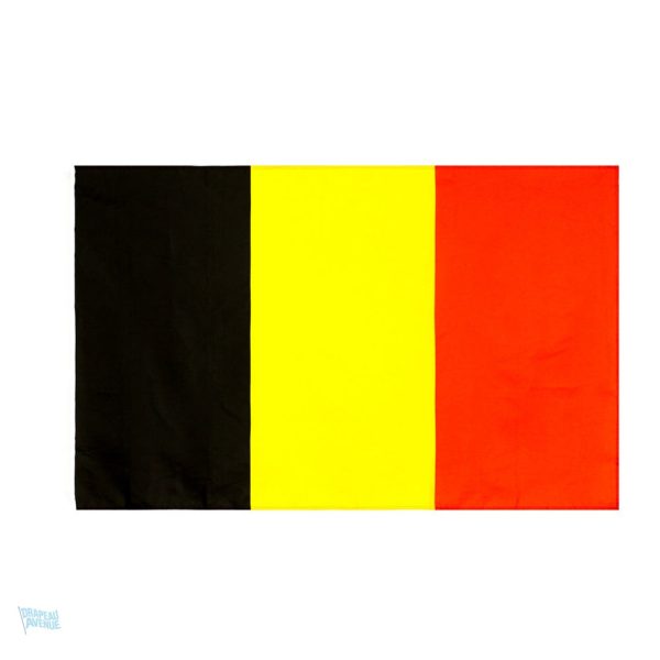 Drapeau Belgique en fourreau, parfait pour les événements sportifs