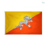 Drapeau du Bhoutan 60 x 90 cm
